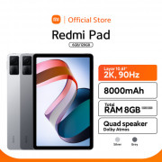 XIAOMI OFFICIAL Redmi Pad Helio G99 Layar 2K 90Hz 8000mAh Quad Speaker - 6/128GB, Gray