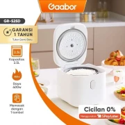 Gaabor Rice Cooker 2.5 L Penanak Nasi 4-5 Porsi - putih