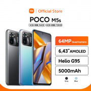 XIAOMI OFFICIAL POCO M5s MediaTek Helio G95 Dotdisplay AMOLED FHD+ NFC